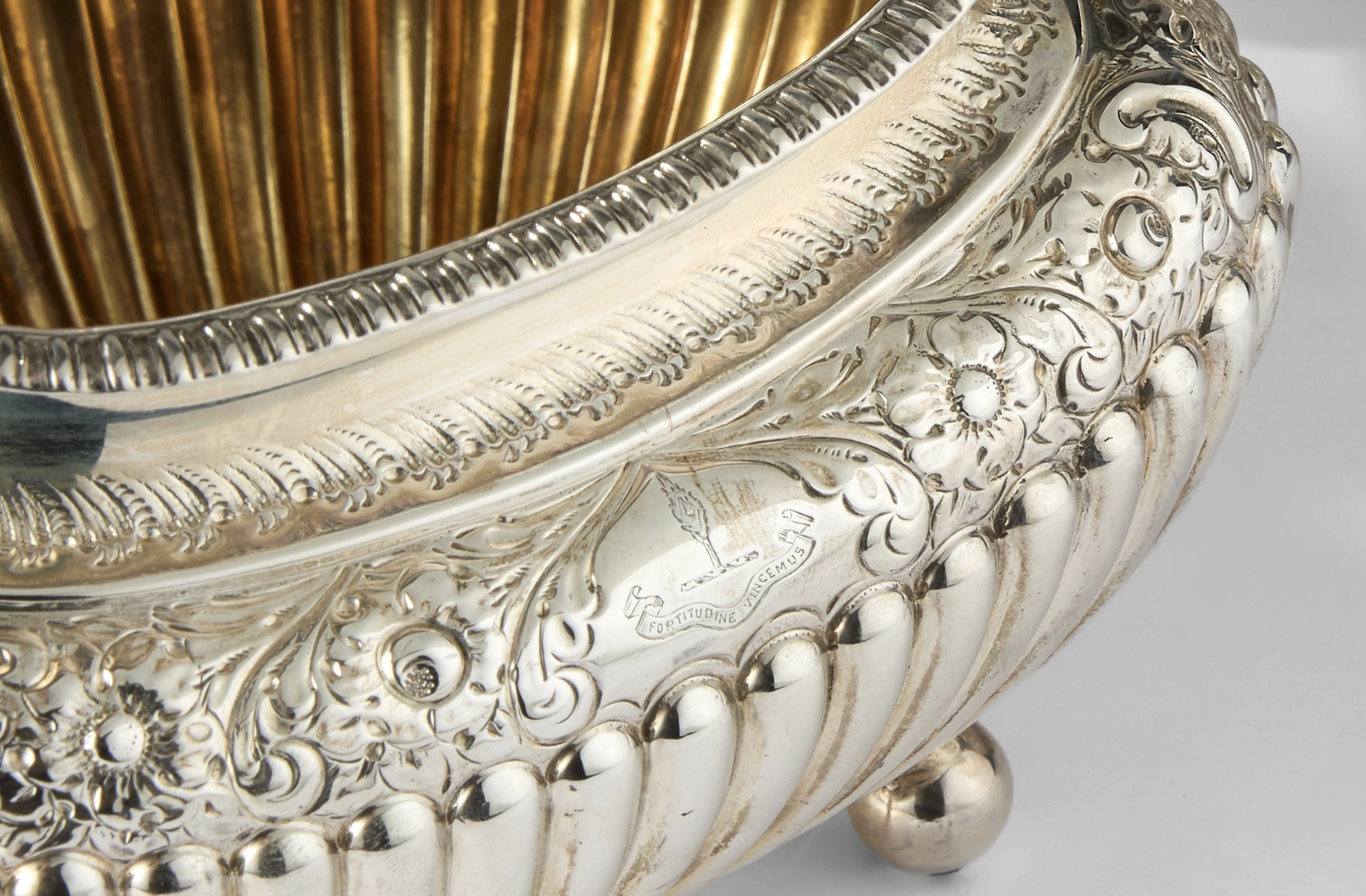Legendary Irish explorer's silver tea set goes up for auction